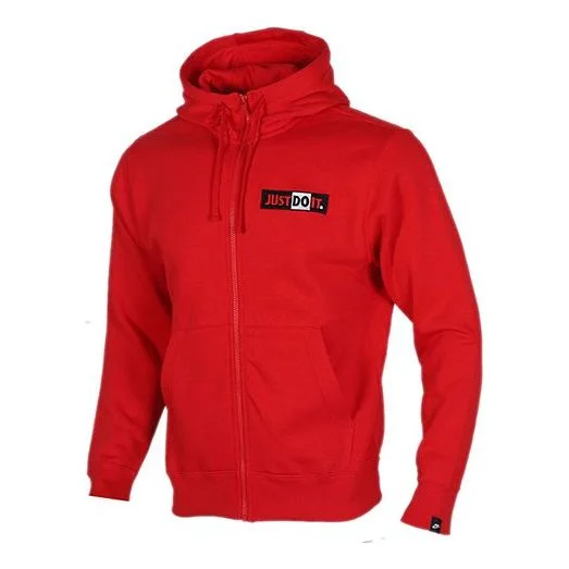 Nike AS Men's Nike Sportswear JDI Hoodie FZ FLCBSTR University Red CJ4755-657 - 1