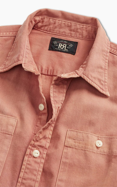 RRL by Ralph Lauren GARMENT-DYED TWILL WORKSHIRT SERVICE RED outlook