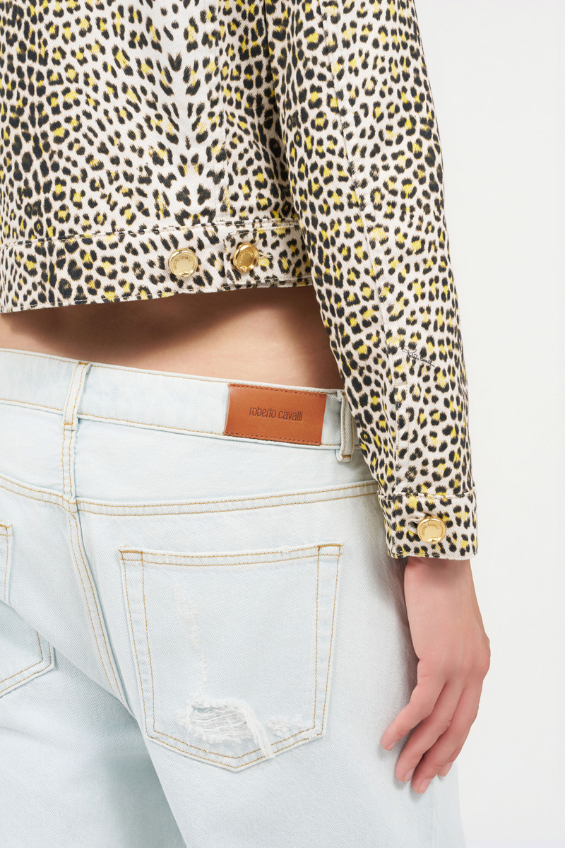 Pop Jaguar Animal-Print Jacket 7