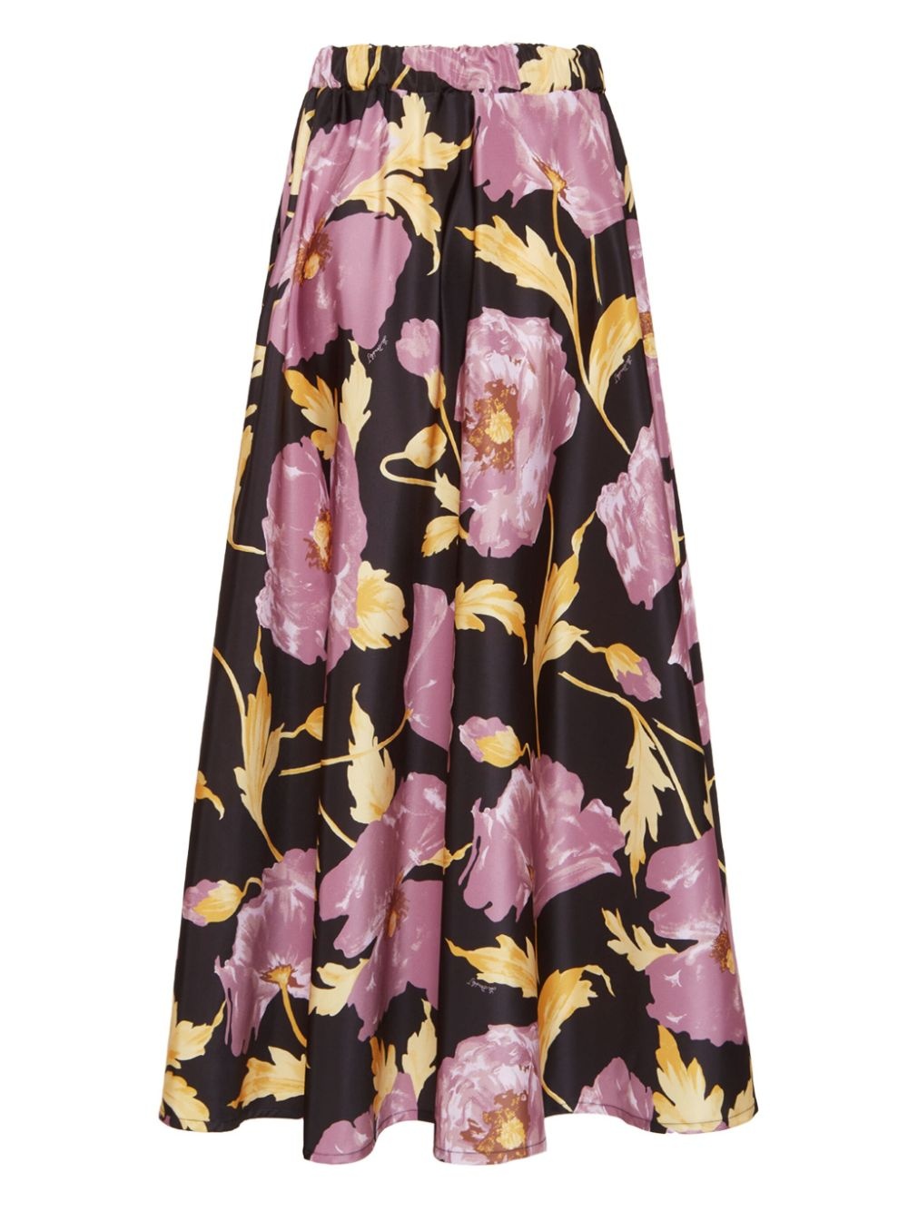 printed midi skirt - 5