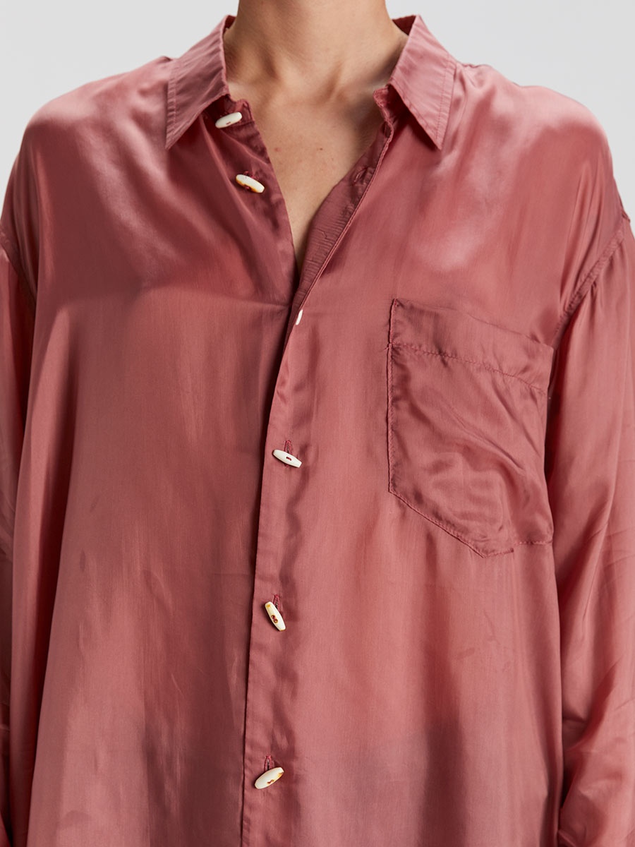 A Big Chic Shirt Peony Pink - 4
