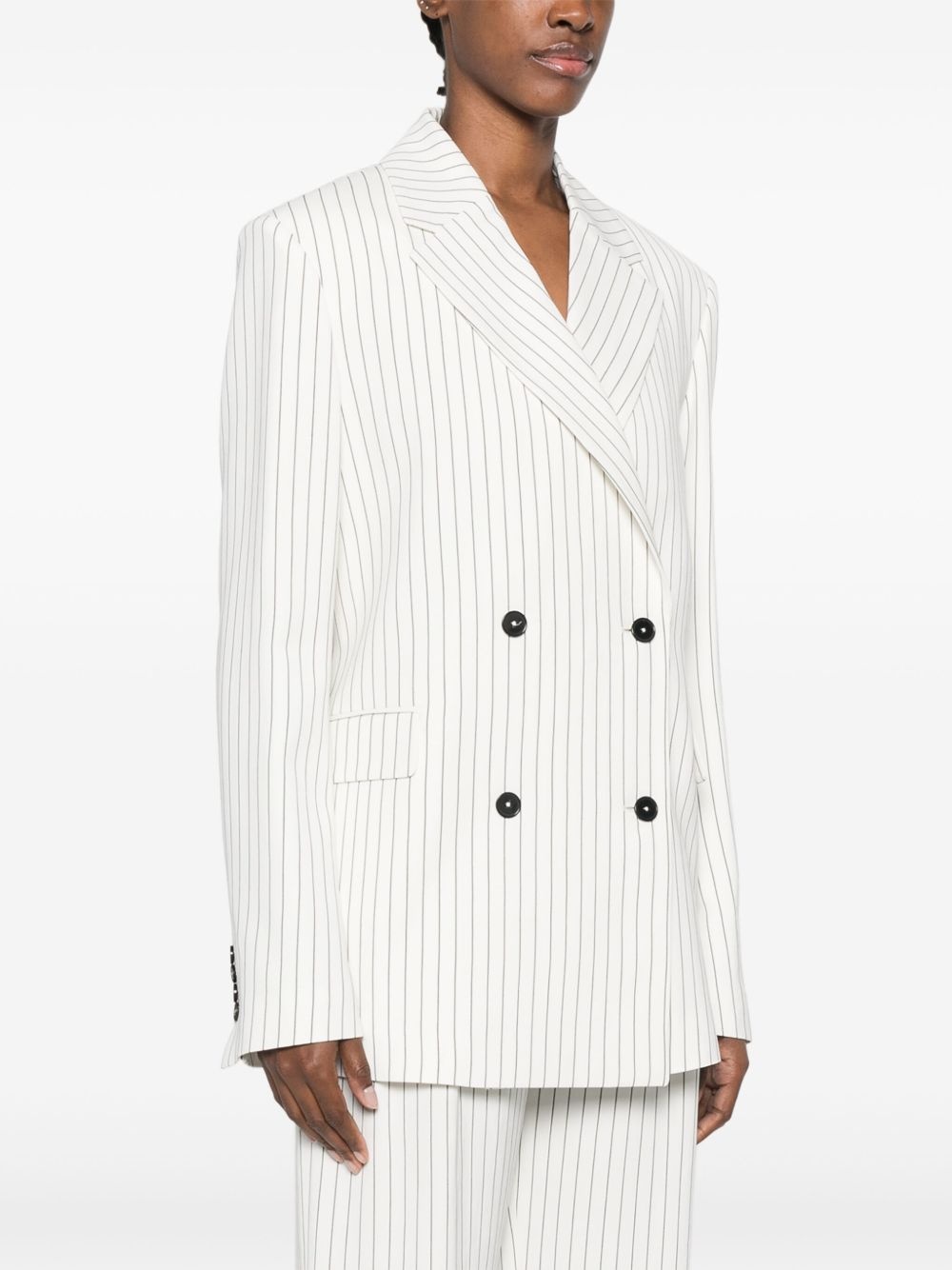striped blazer - 3