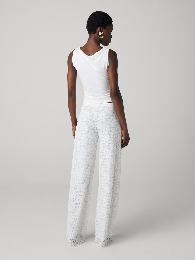 DIANE VON FURSTENBERG Malia Lace Pants outlook