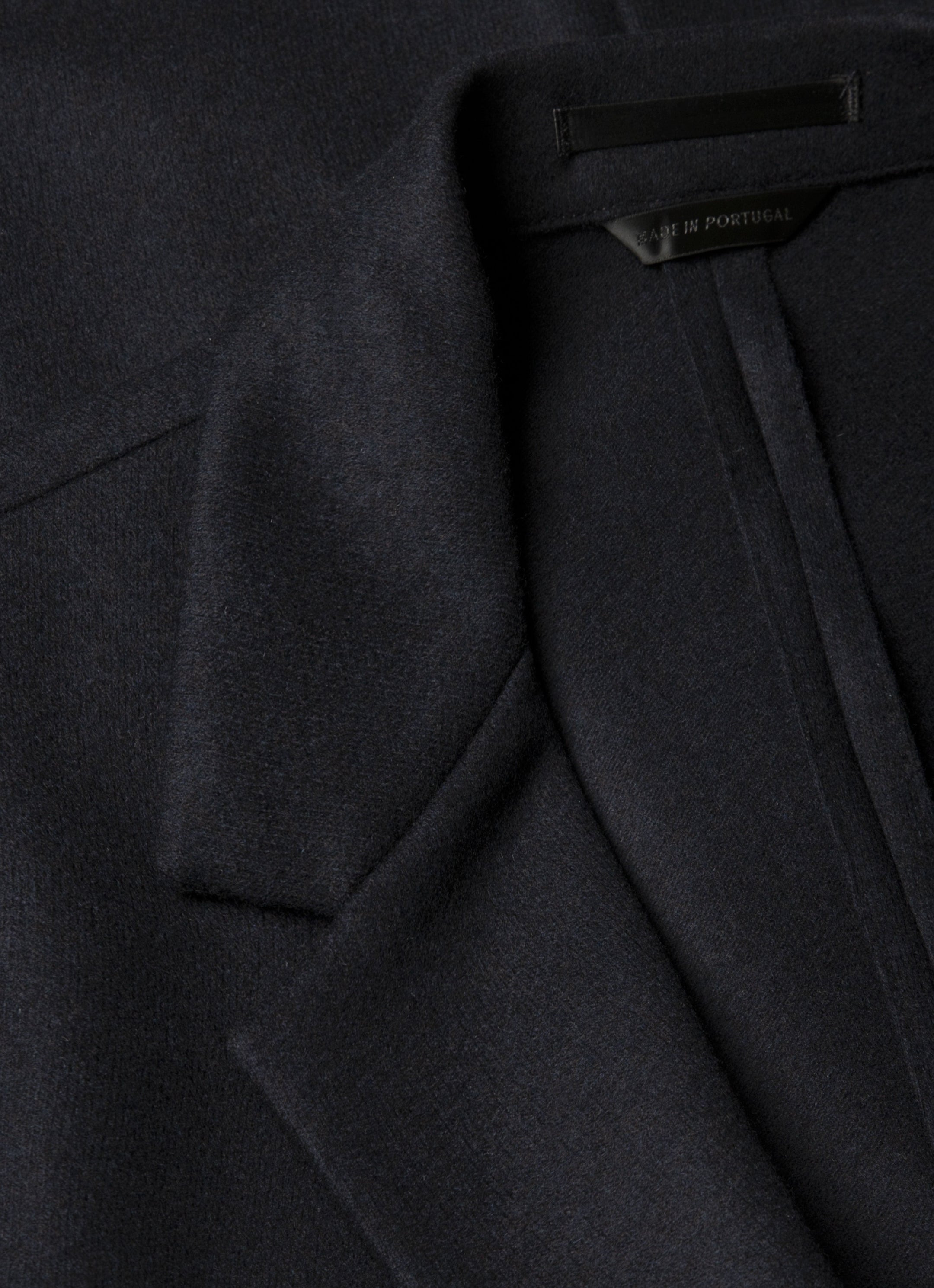 Boiled Wool Blazer - 4