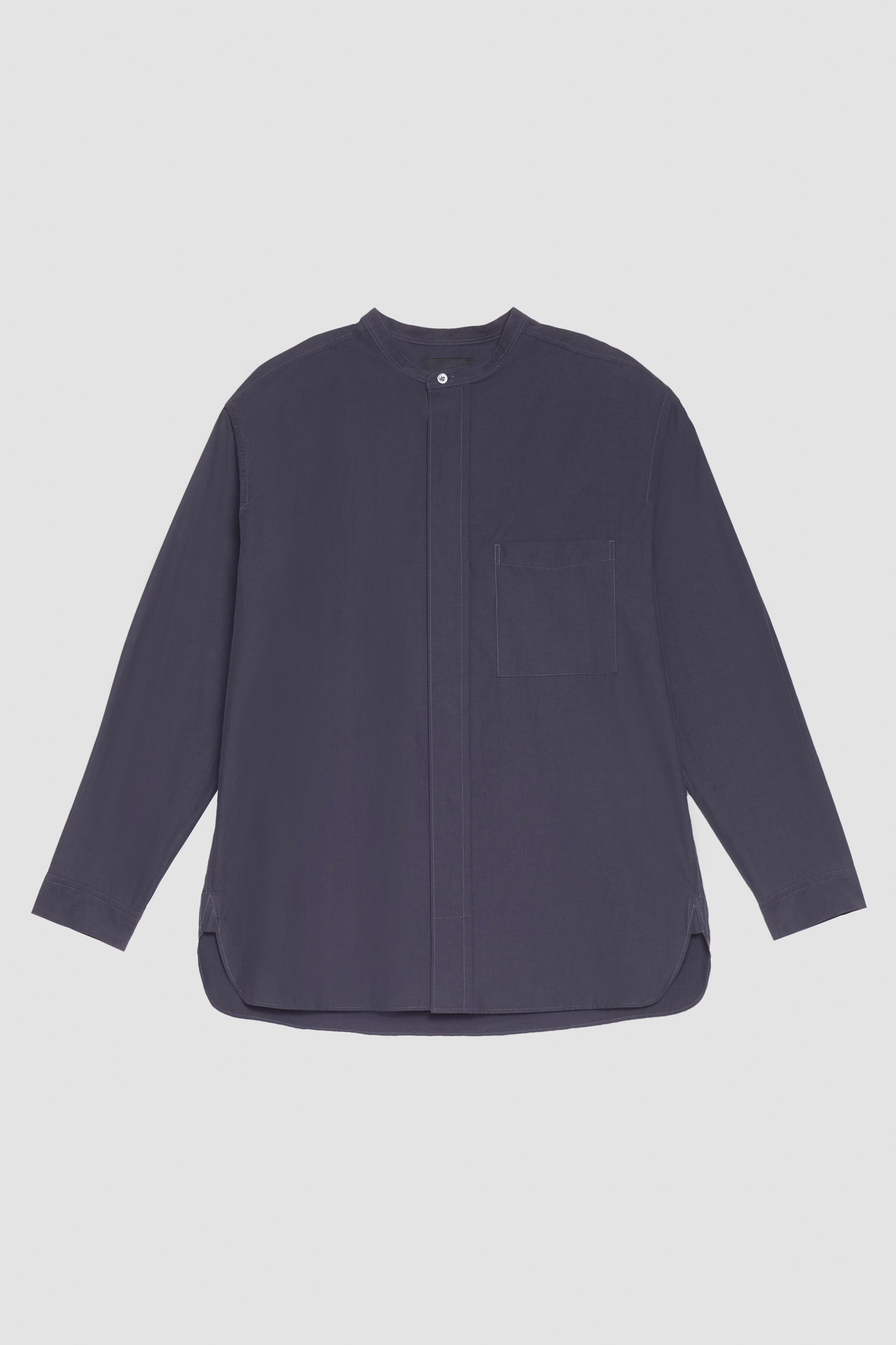 Stand Collar Shirt - 6