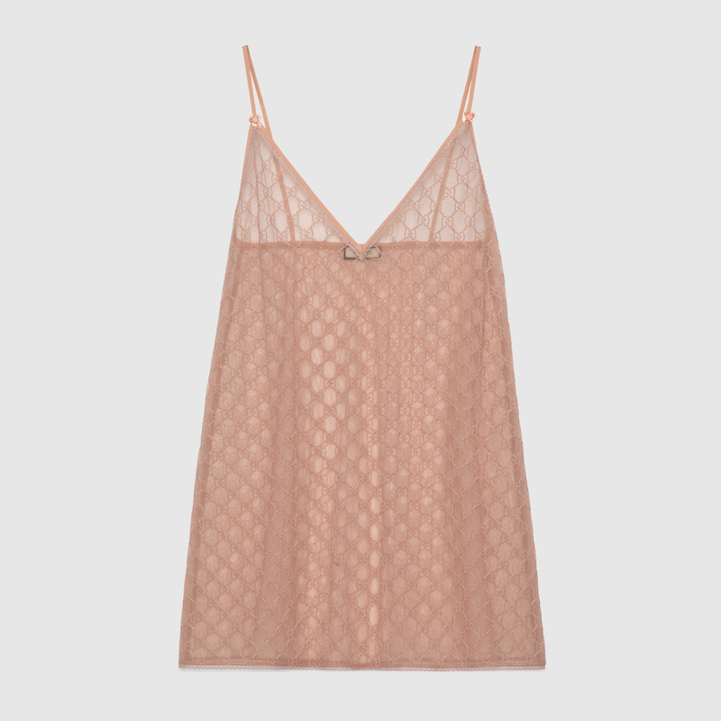 GG tulle lingerie dress 1