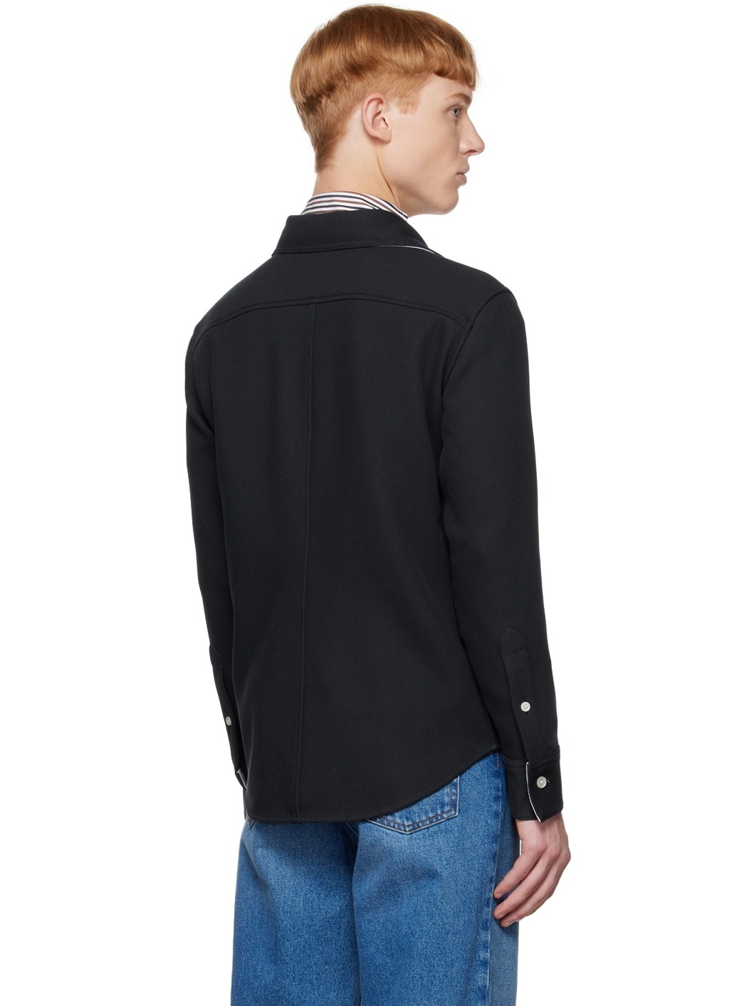 Navy Pocket Shirt - 3