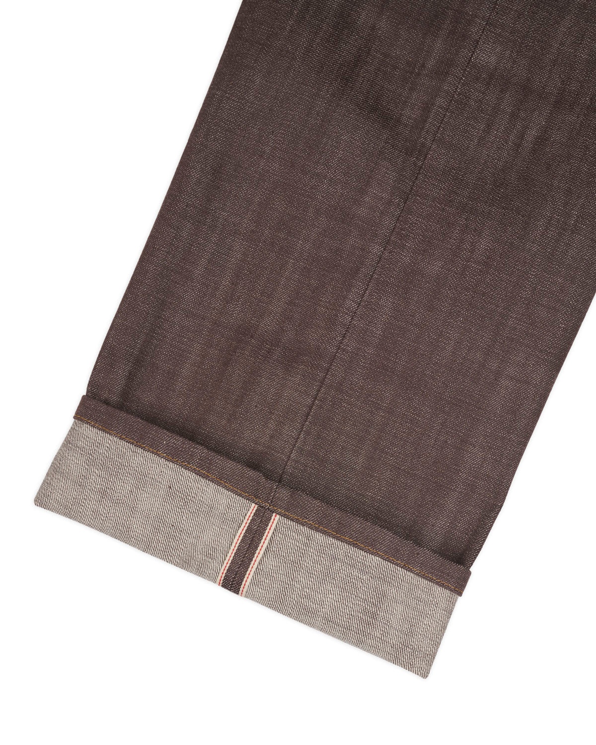 Type 00 14.5oz Selvedge Denim Pant - Brown - 5