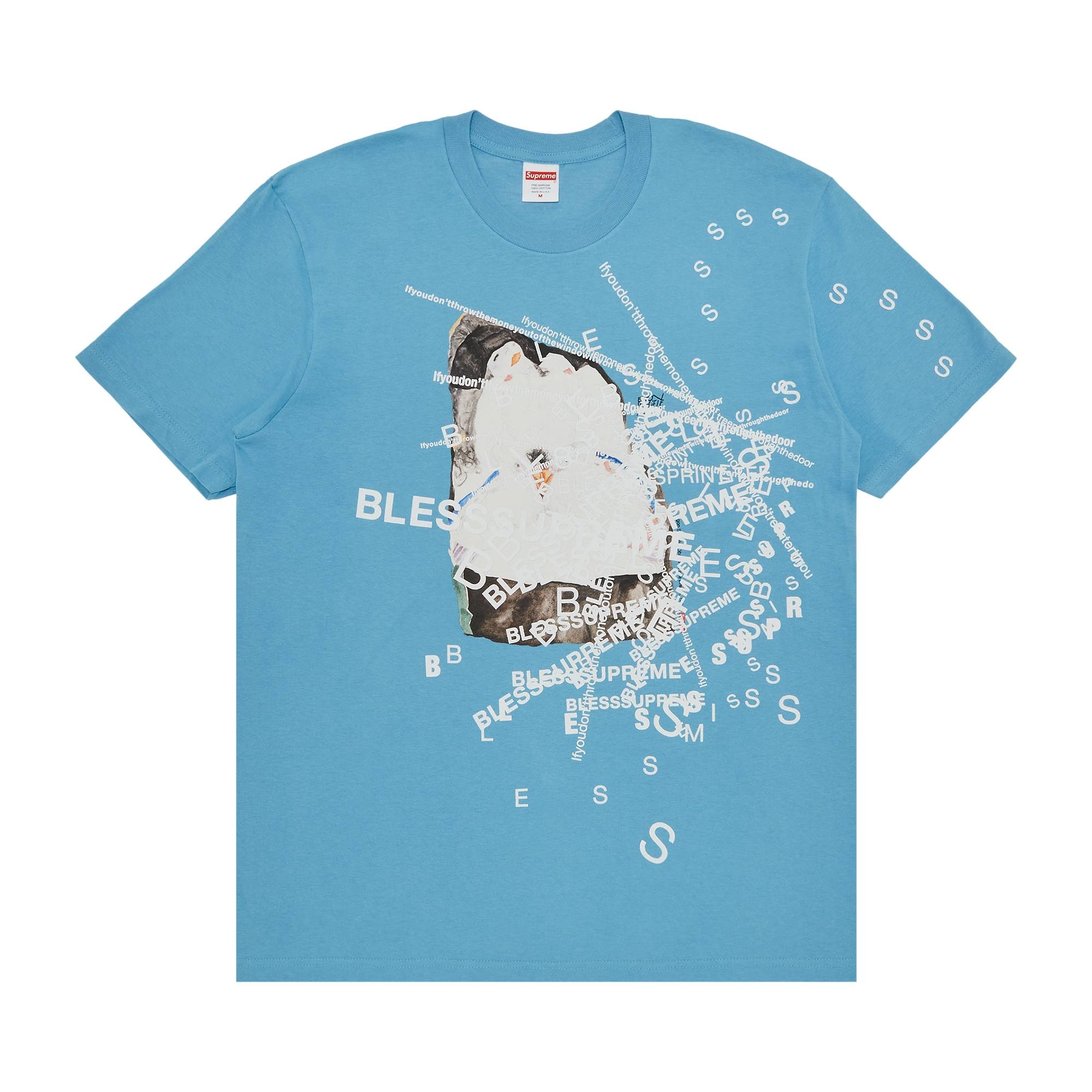 Supreme x Bless Observed In A Dream Tee 'Light Slate' - 1