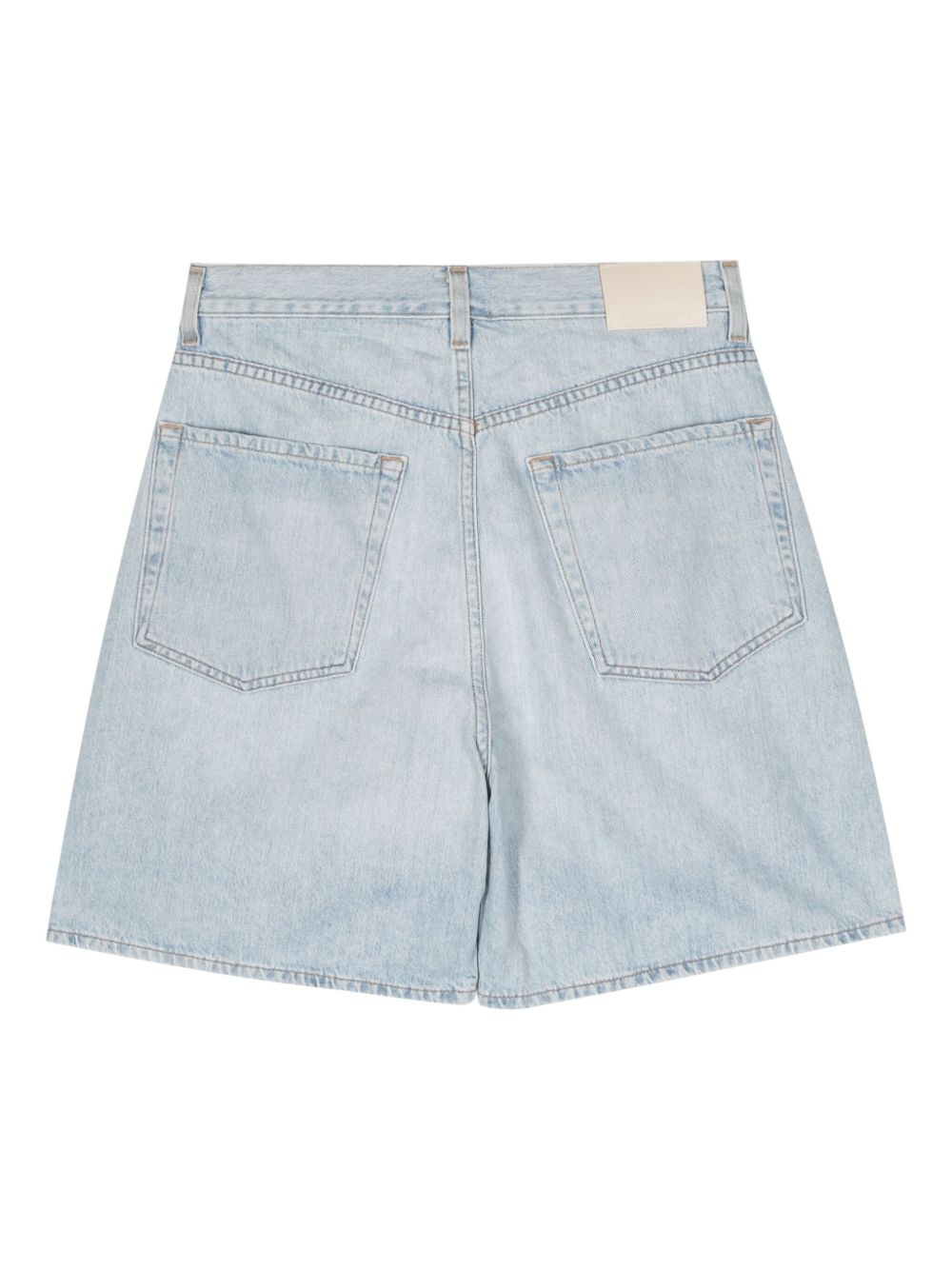 Maritzy wide-leg denim shorts - 2