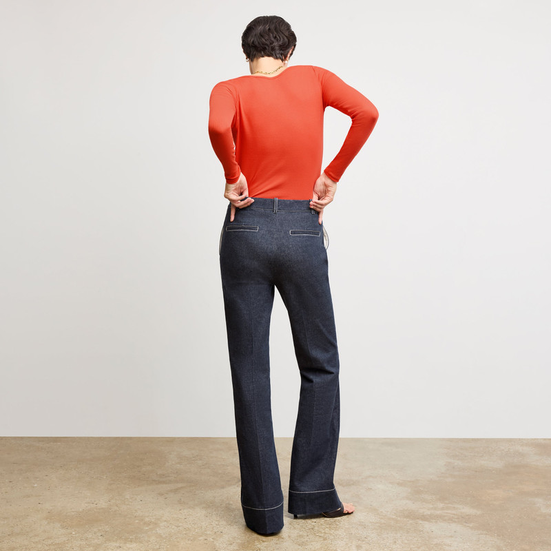 Marcia Layering T-Shirt - Organic Ribbed Pima Cotton 3