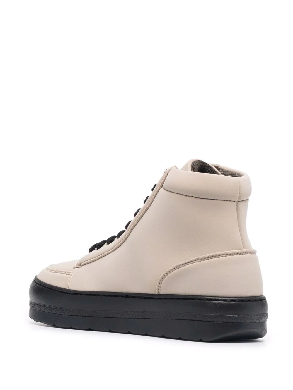 chunky-sole high top sneakers - 3