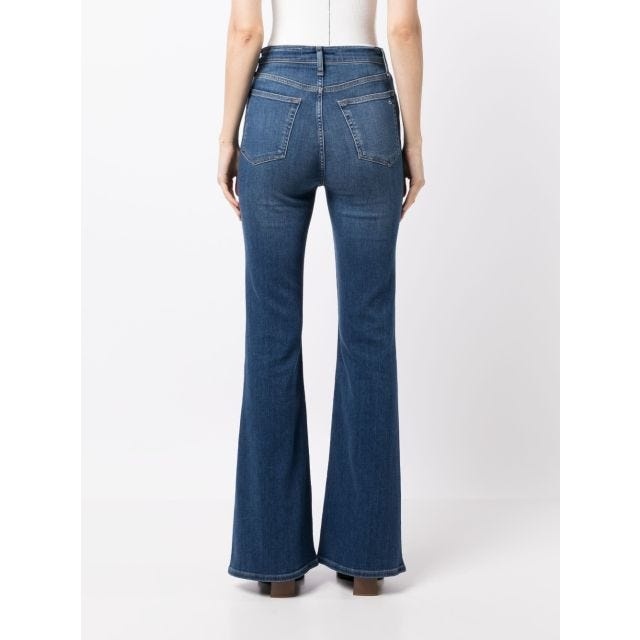 High-rise flared jeans - 3