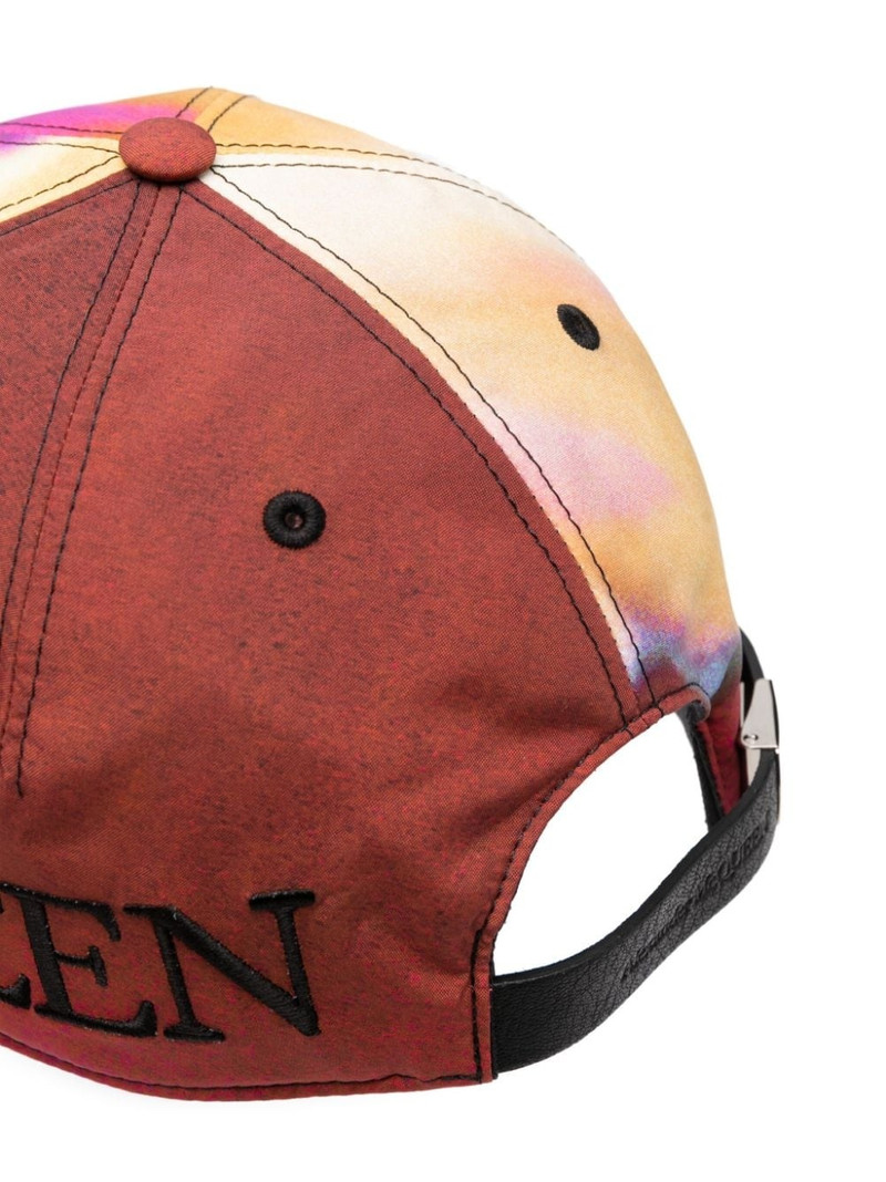 Alexander McQueen embroidered-logo six-panel cap outlook