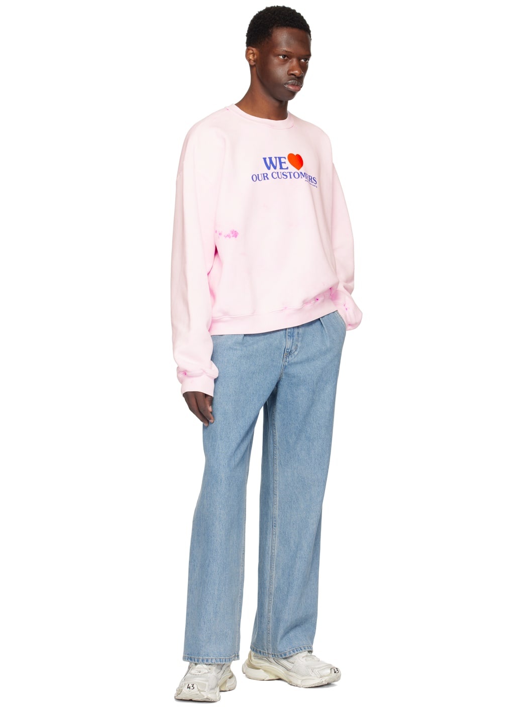 その他 Alexander Wang 'We Love Our Customers' sweatshirt Alexander Wang We Love Our Customers Cotton Sweatshirt