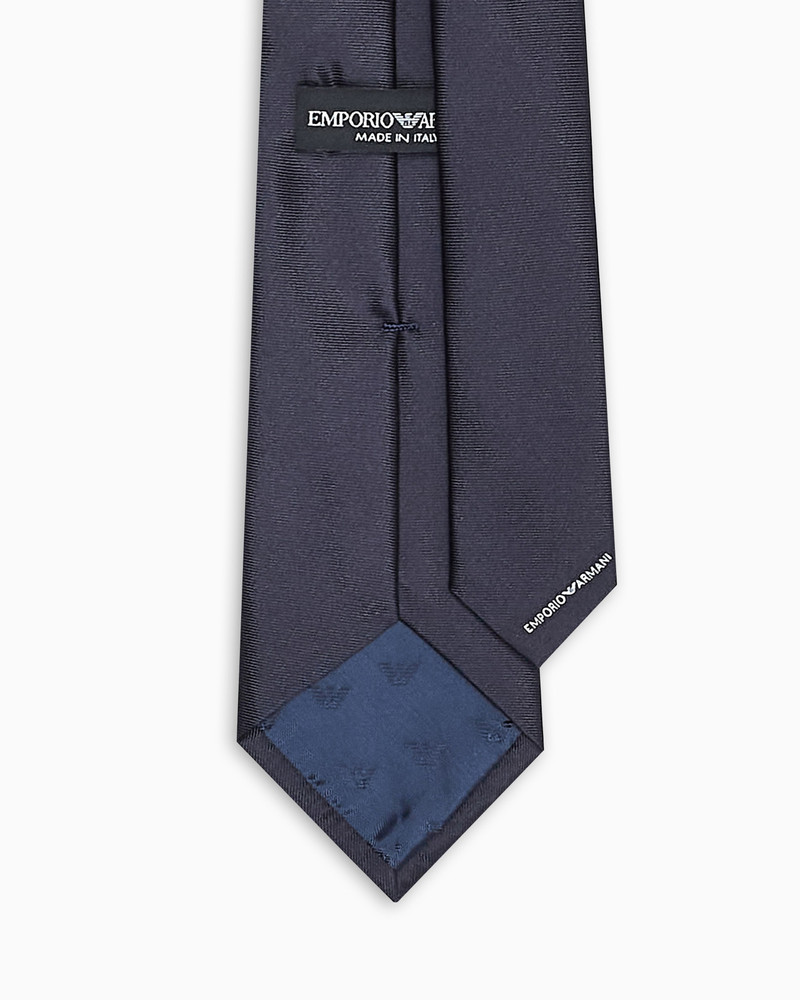 EMPORIO ARMANI OTTOMAN-STYLE PURE SILK TIE outlook