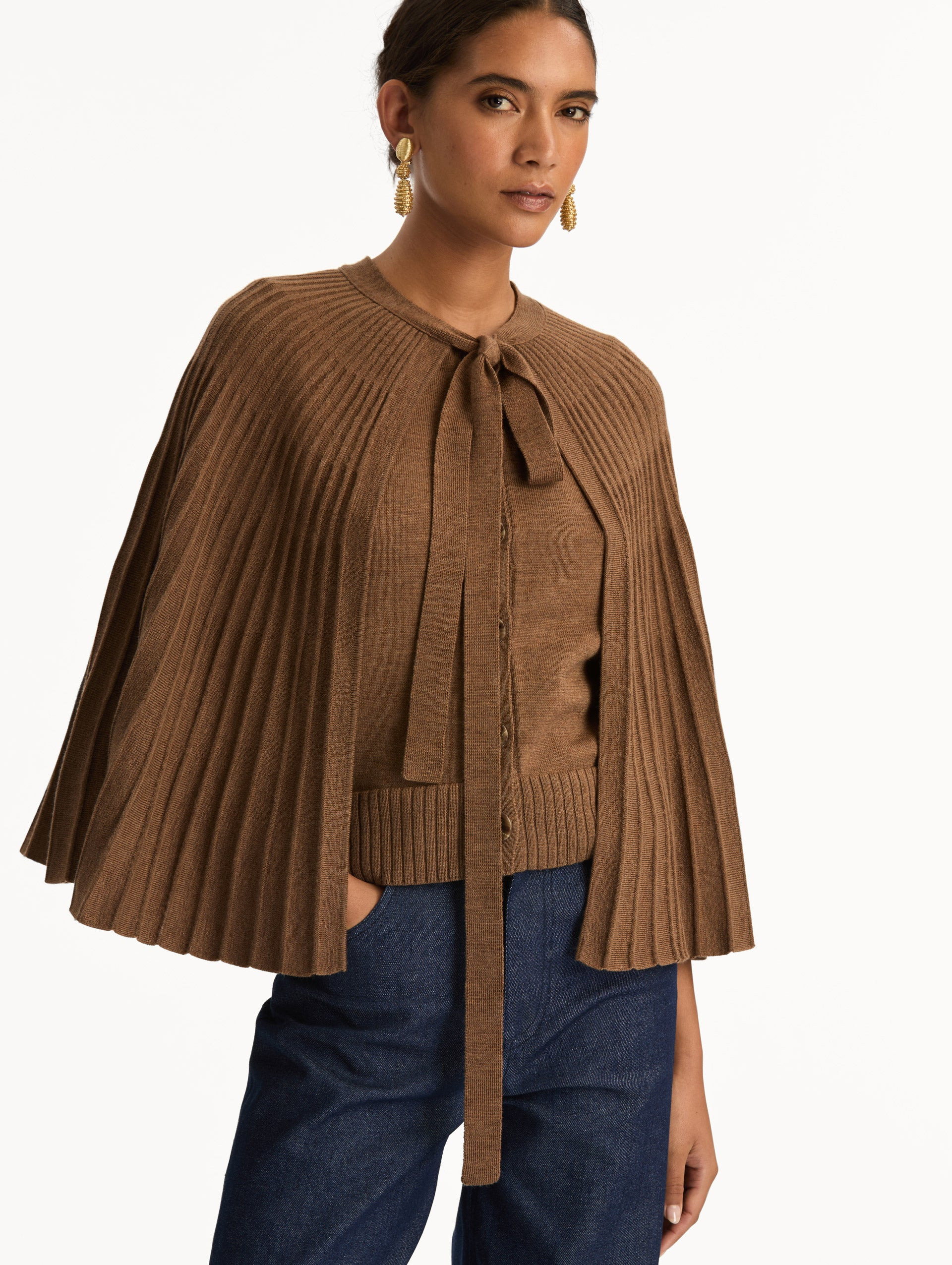 KNIT CAPELET - 6