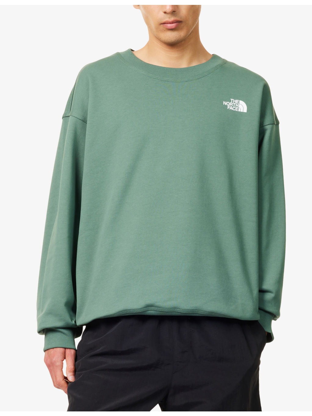 NSE Oversized Relaxed-Fit Cotton Sweater - 3