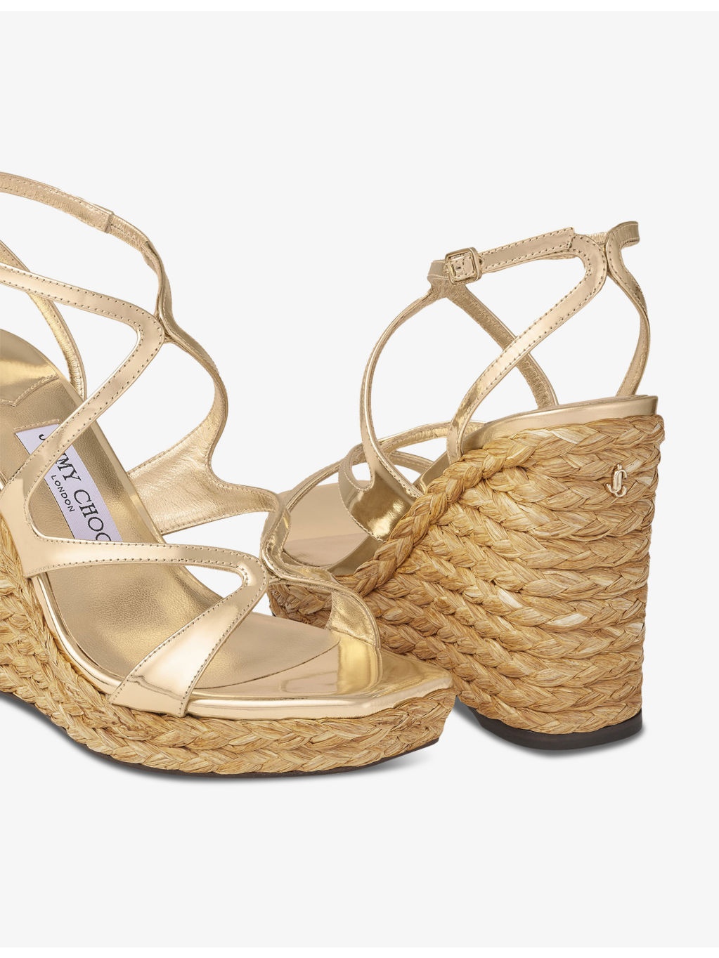 Ayla 110 contrast-sole leather heeled sandals - 5