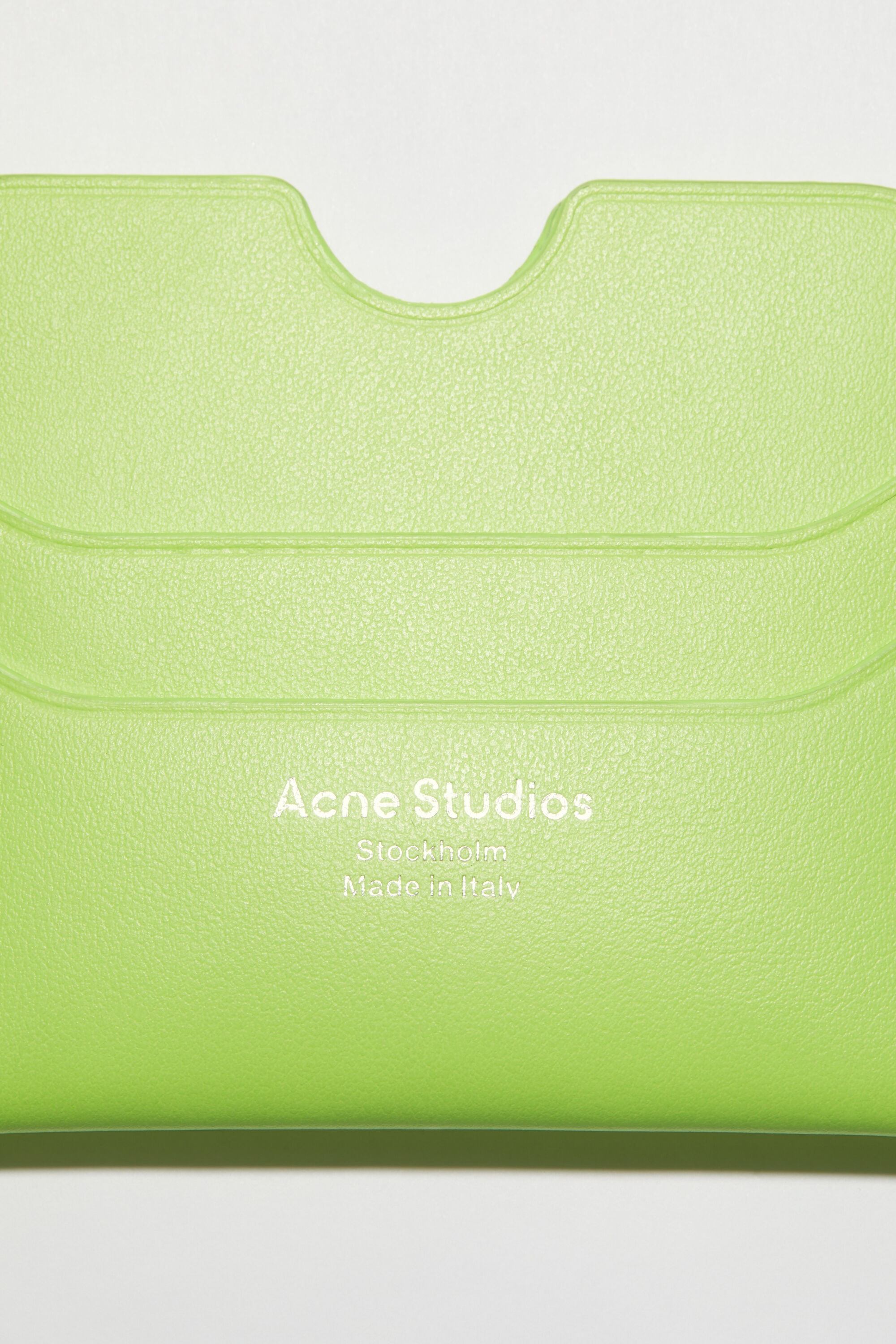 Card holder - Lime green - 4