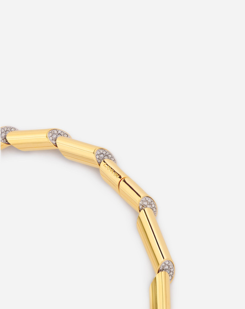 Lanvin SEQUENCE BY LANVIN RHINESTONE CHOKER NECKLACE outlook