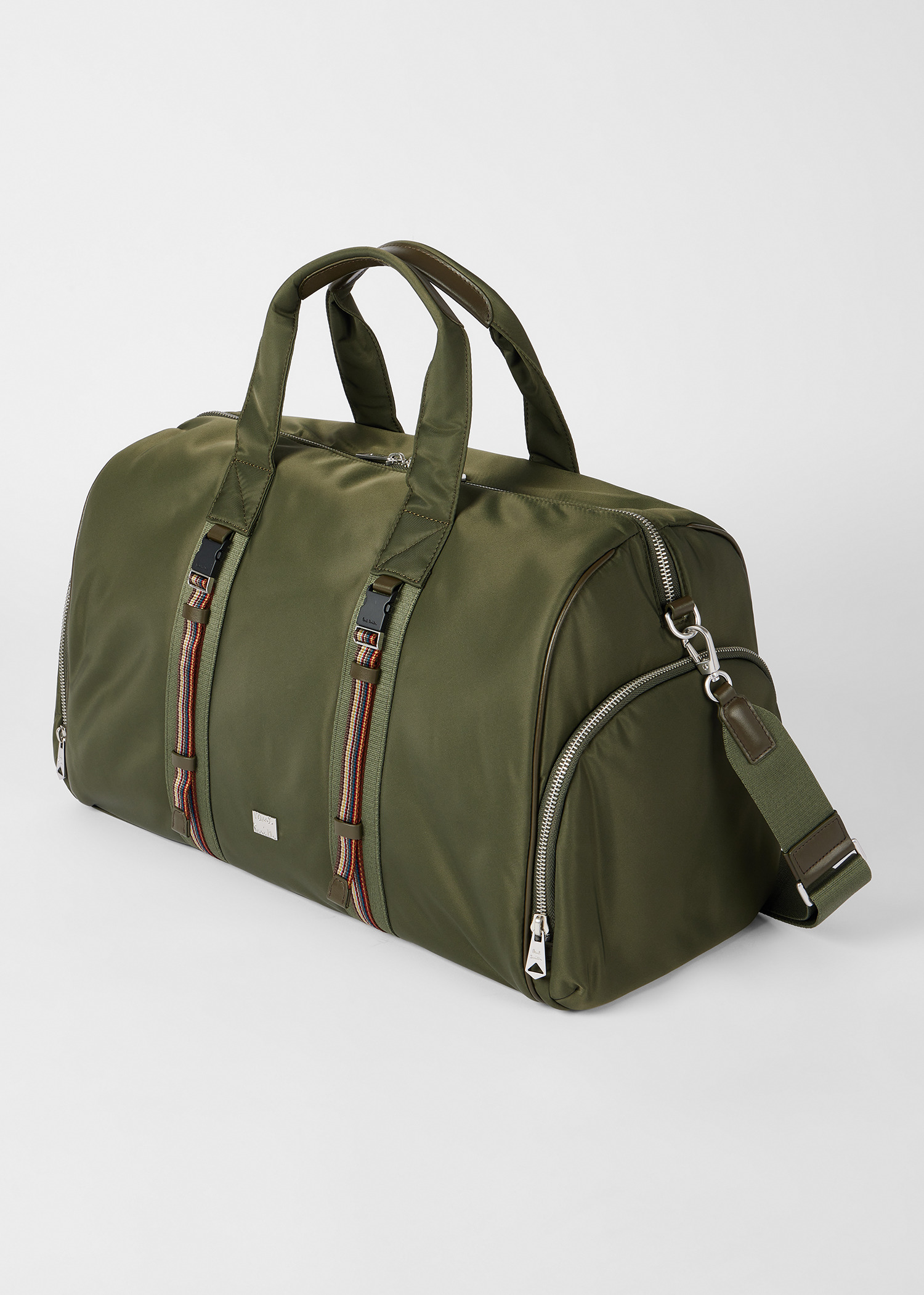 Green Recycled-Nylon Holdall - 4