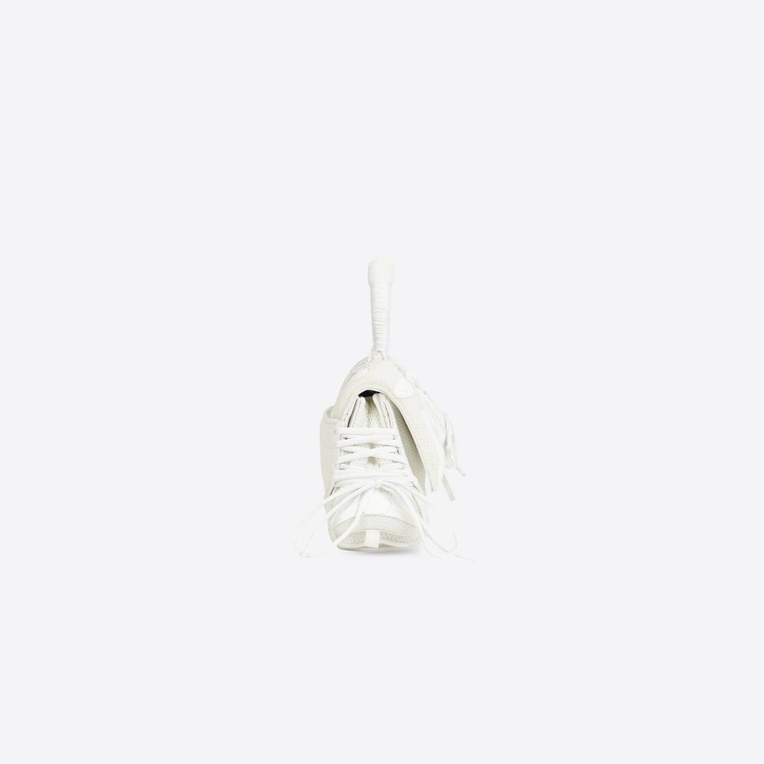 Women's Sneakerhead Small Handbag Glow In The Dark in White - 3