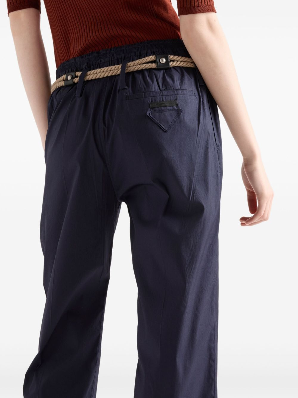 poplin pants - 4