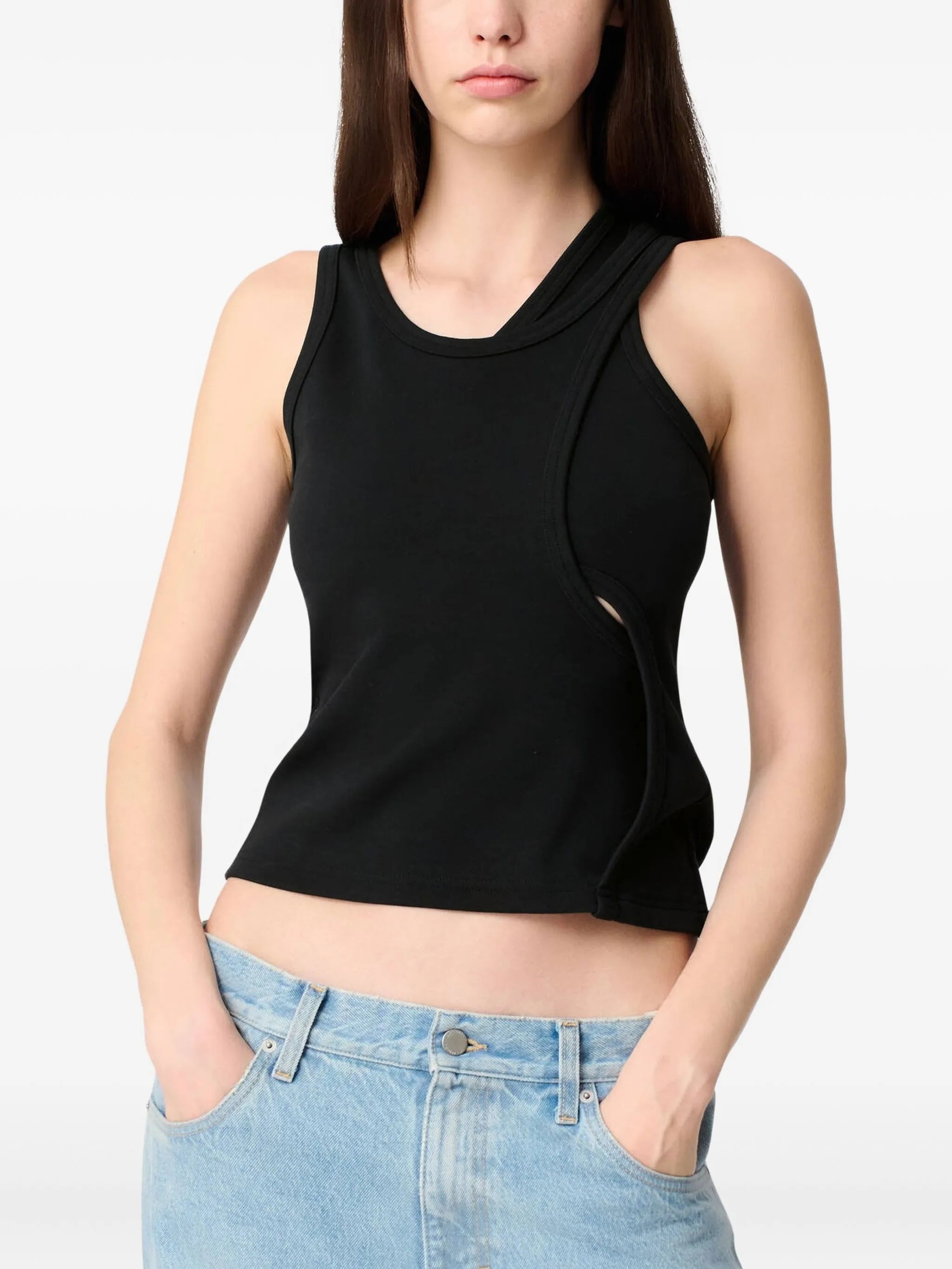 Asymmetric Tank Top - 2