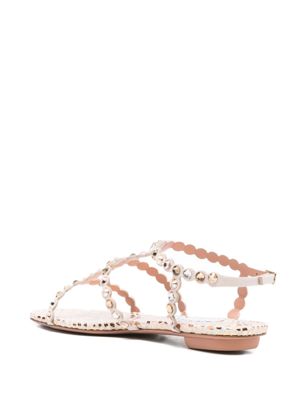 Tequila scalloped rhinestone-embellished sandals - 3