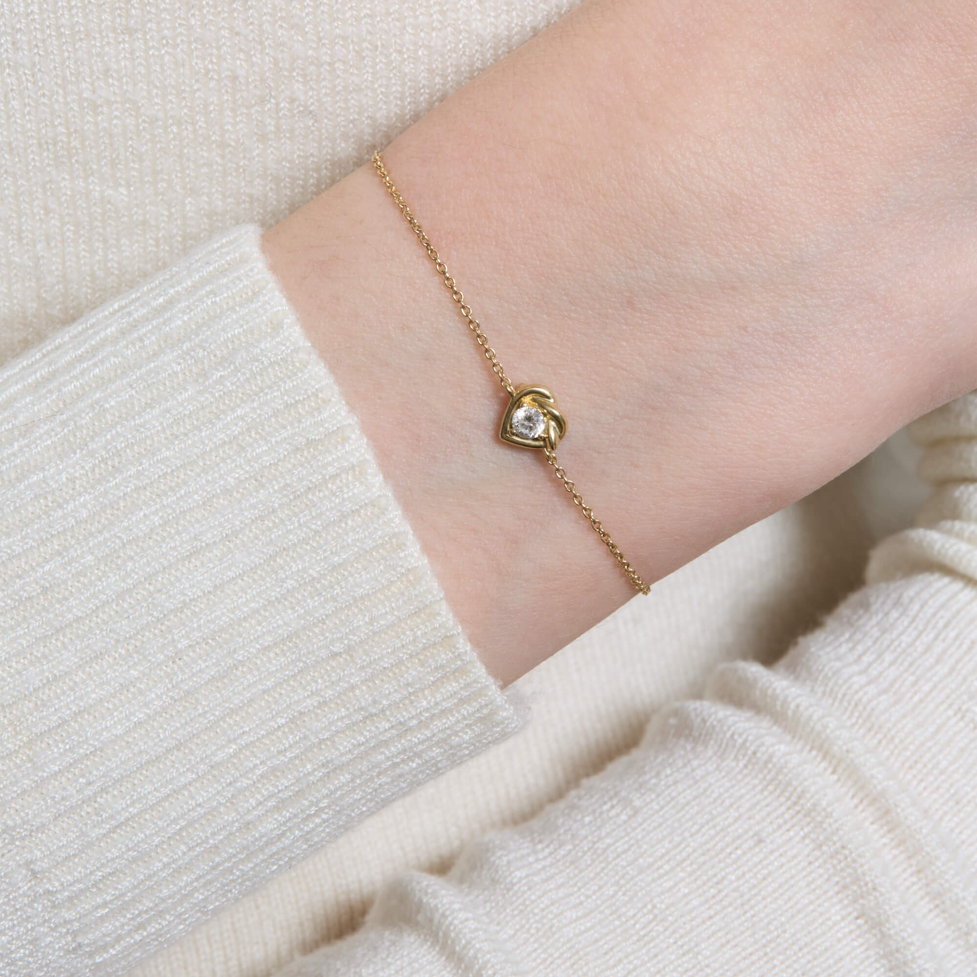 Tie The Knot Diamond Bracelet - 2
