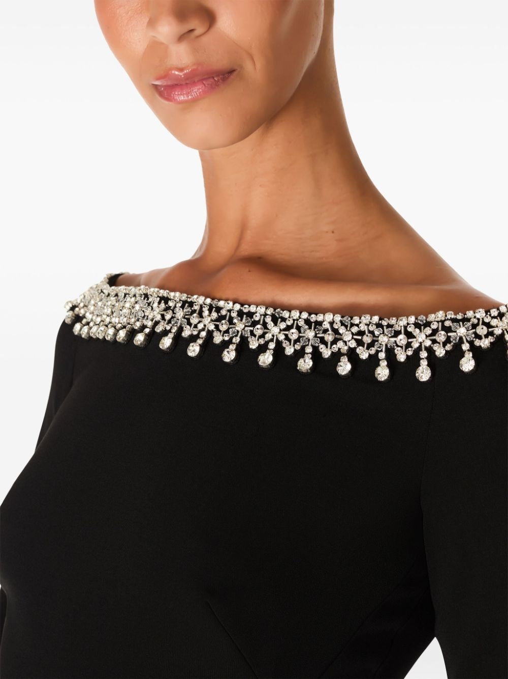 Lima crystal-embellished midi dress - 4