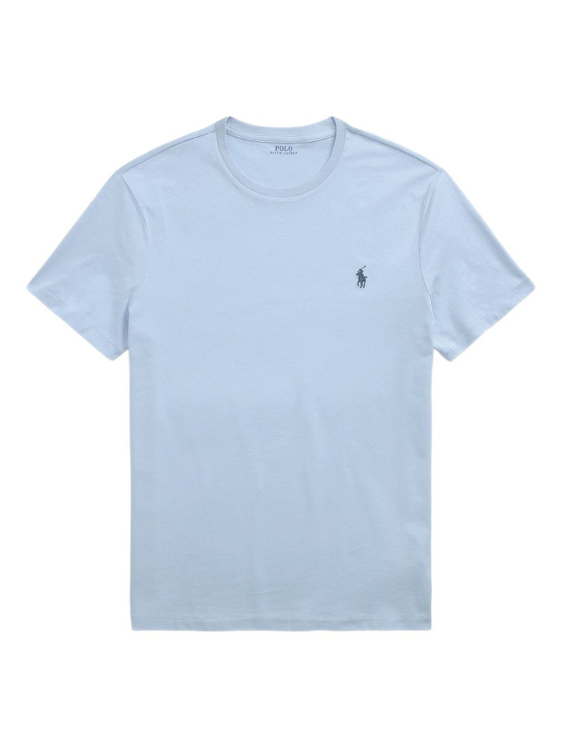 logo-embroidered T-shirt 1