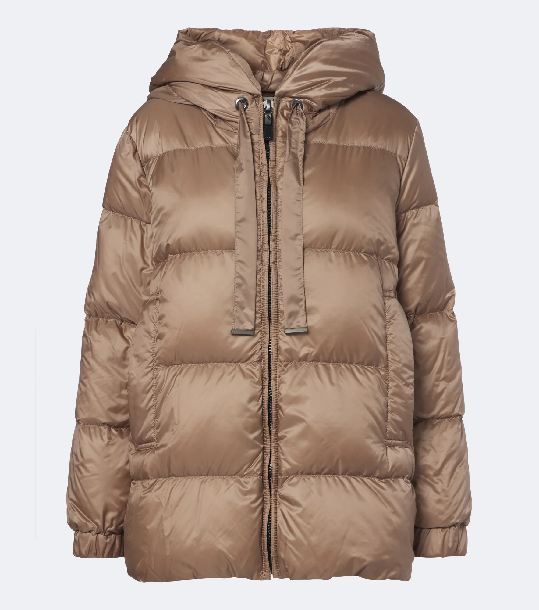 The Cube hooded quilted down jacket - 1