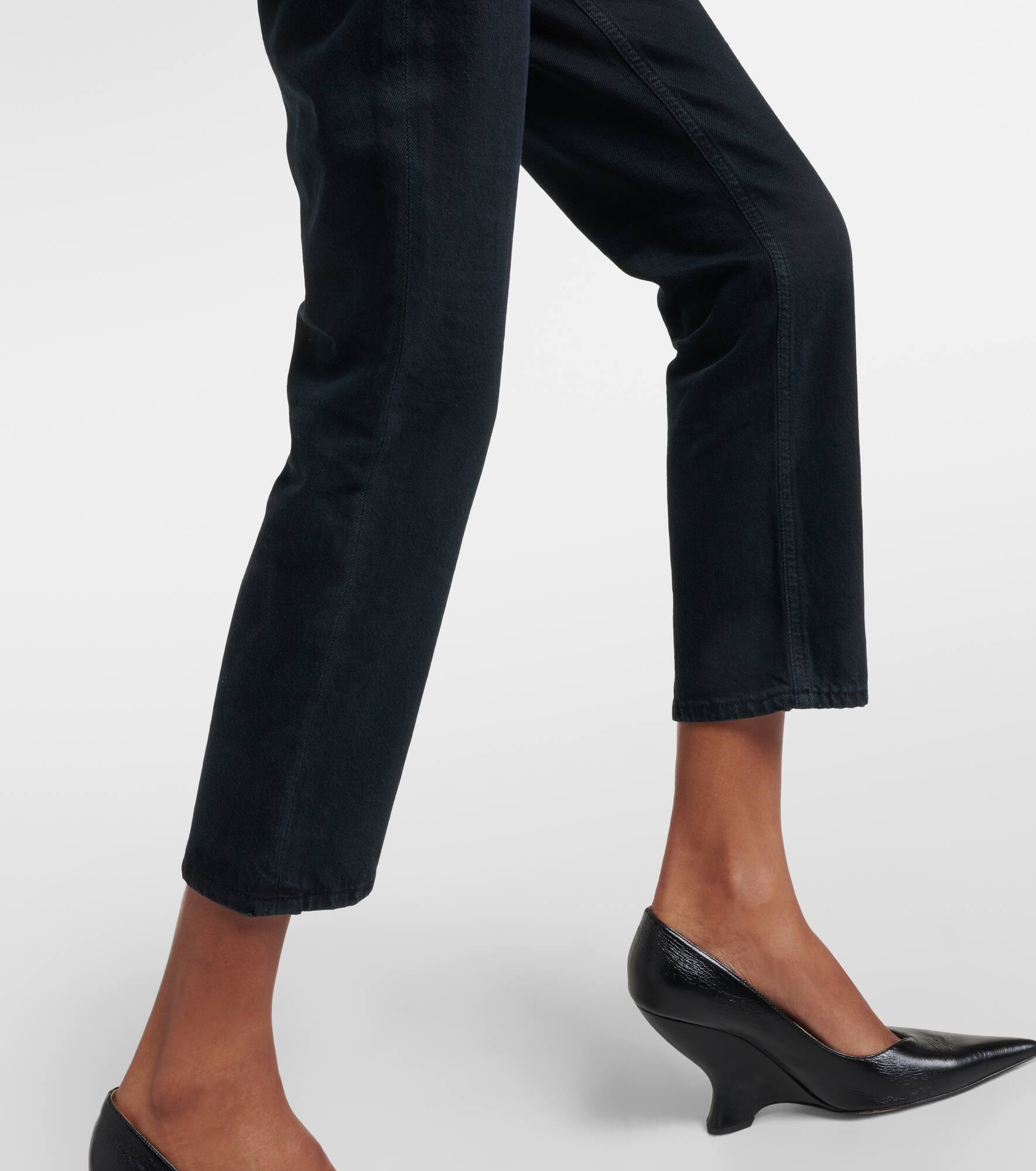 Riley Crop high-rise slim jeans - 5