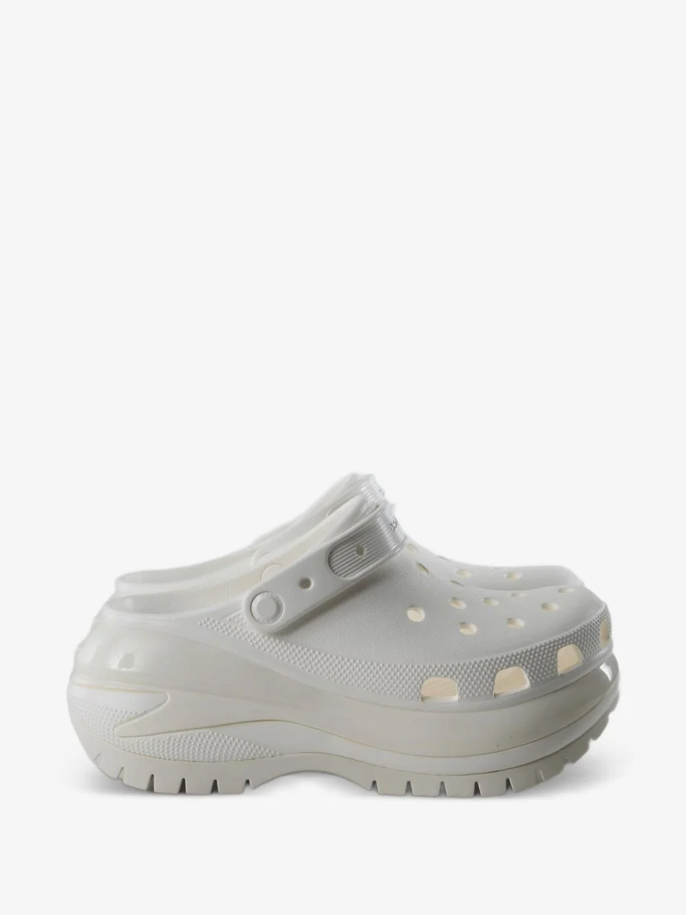 Mega Crush perforated mules - 1