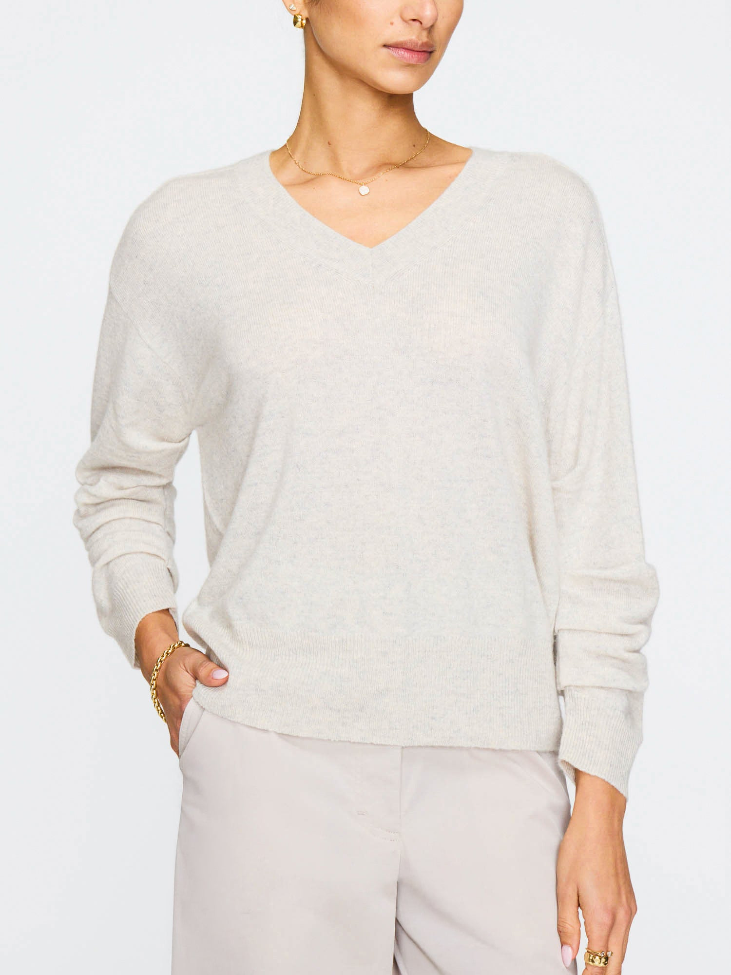 The Ennes Ruched Sweater - 4