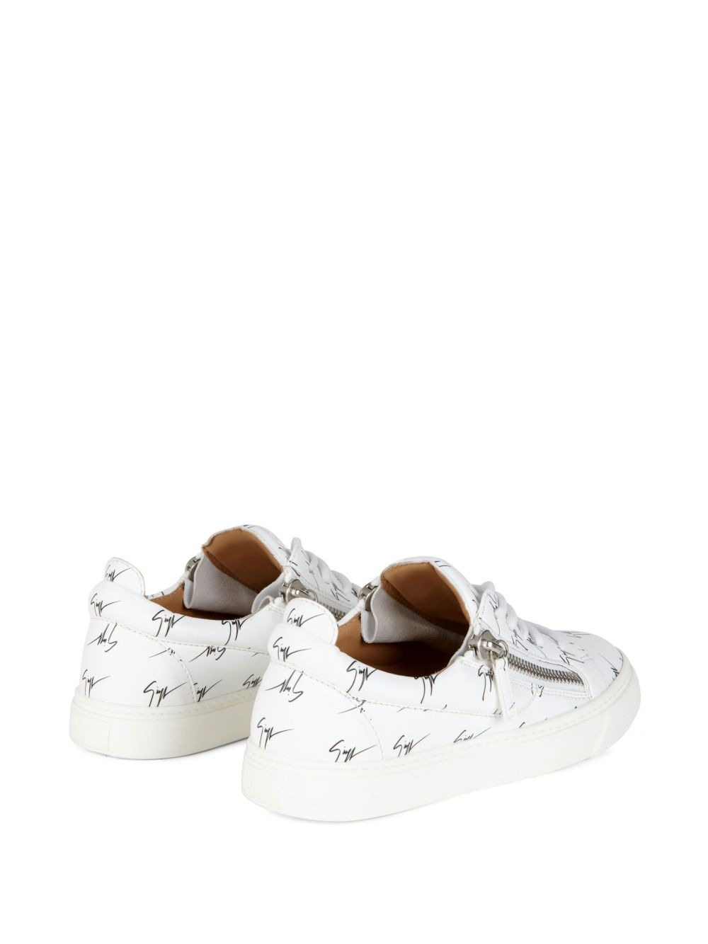 Frankie all-over logo print sneakers - 3