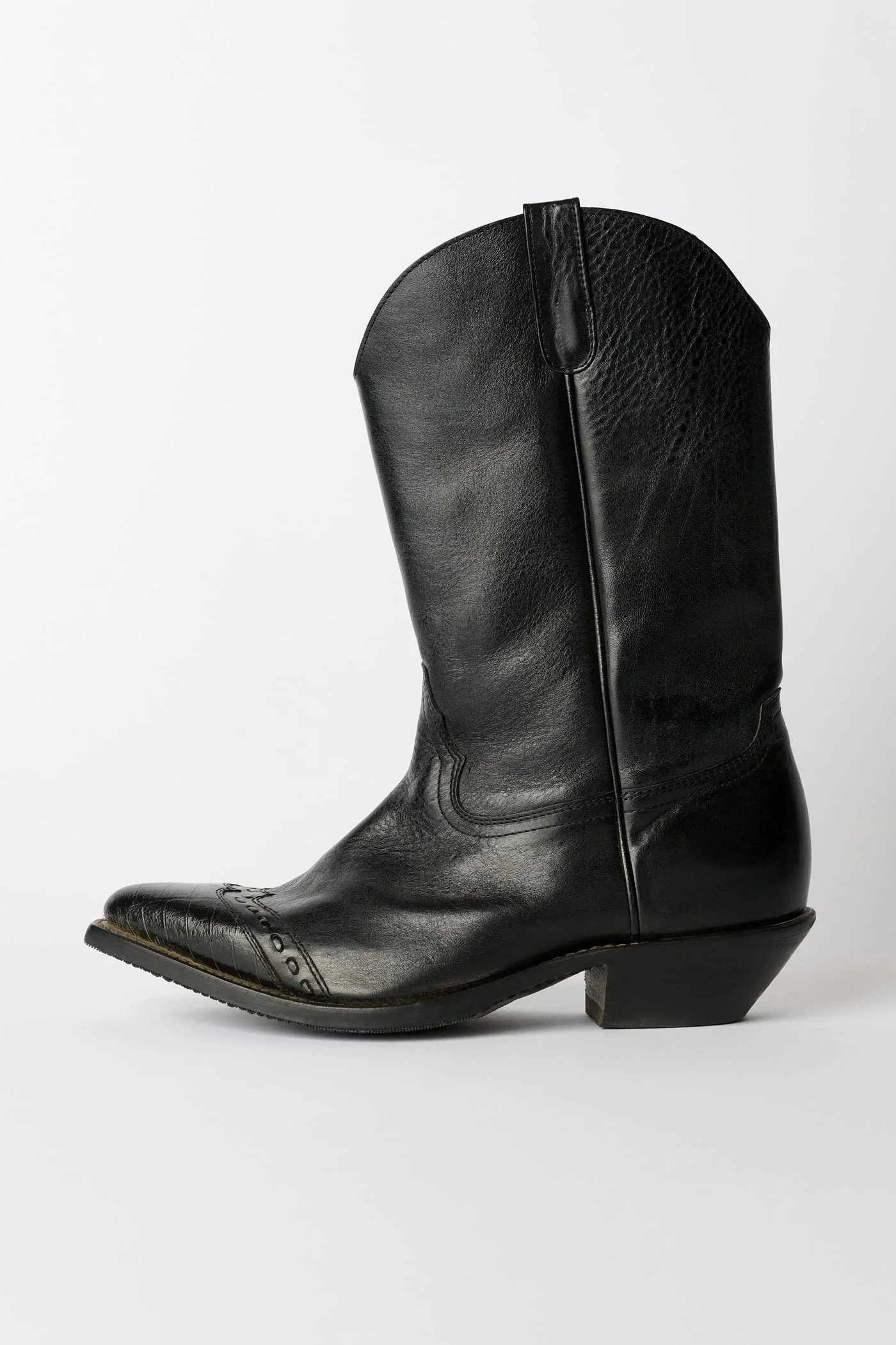 Consultant Boot Deep Black Leather - 1