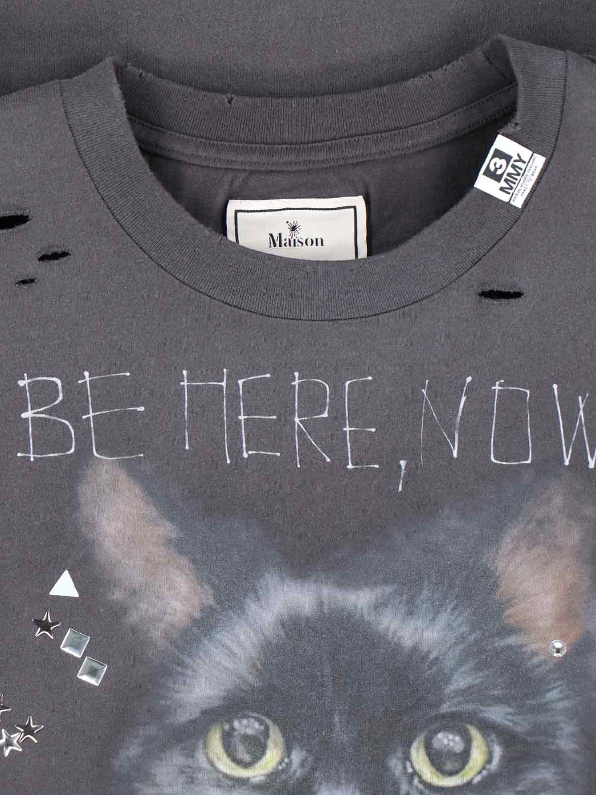 'CAT' STUDS T-SHIRT - 3