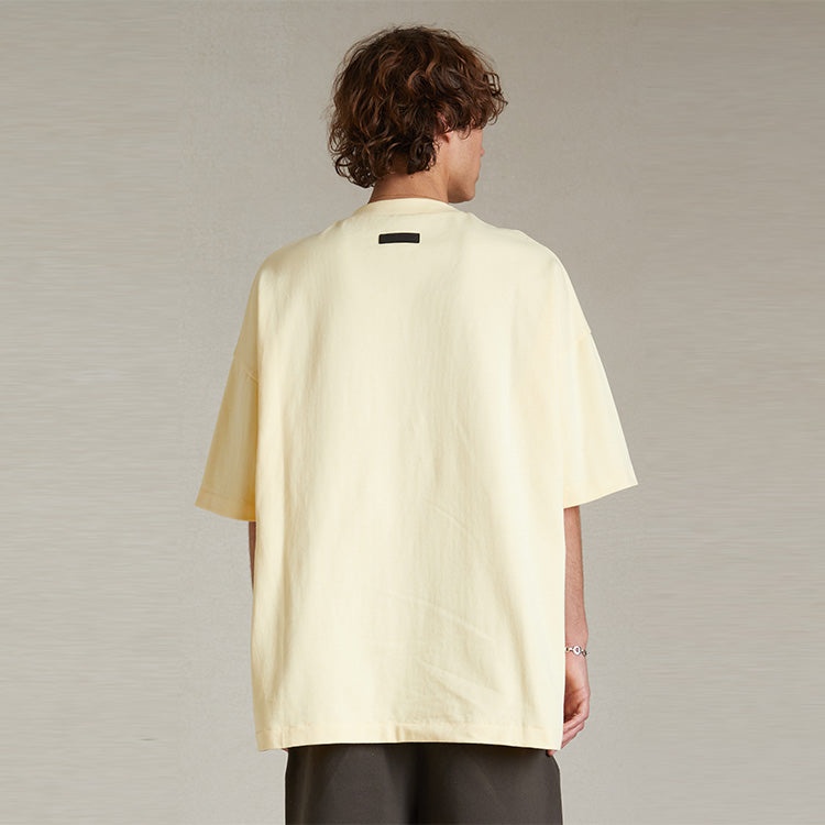 Fear of God Essentials Heavy Jersey Short-Sleeve Tee 'Garden Yellow' 125SP242001F - 4