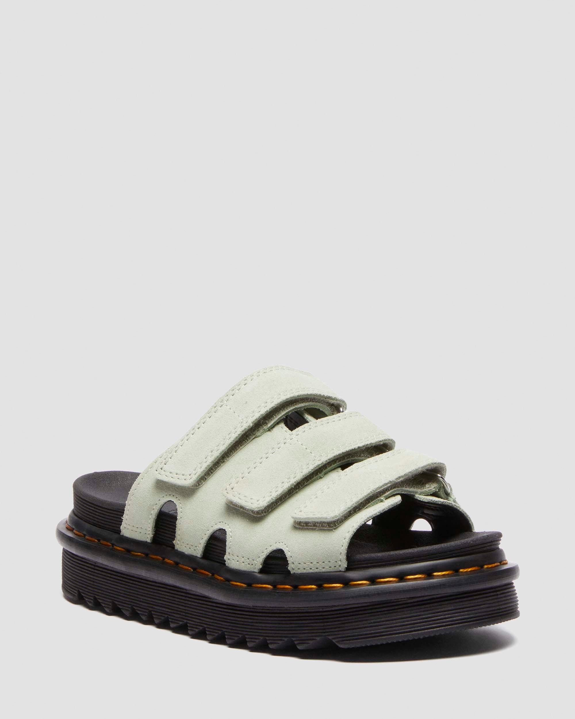 Raine Slide Athena Leather Sandals - 5