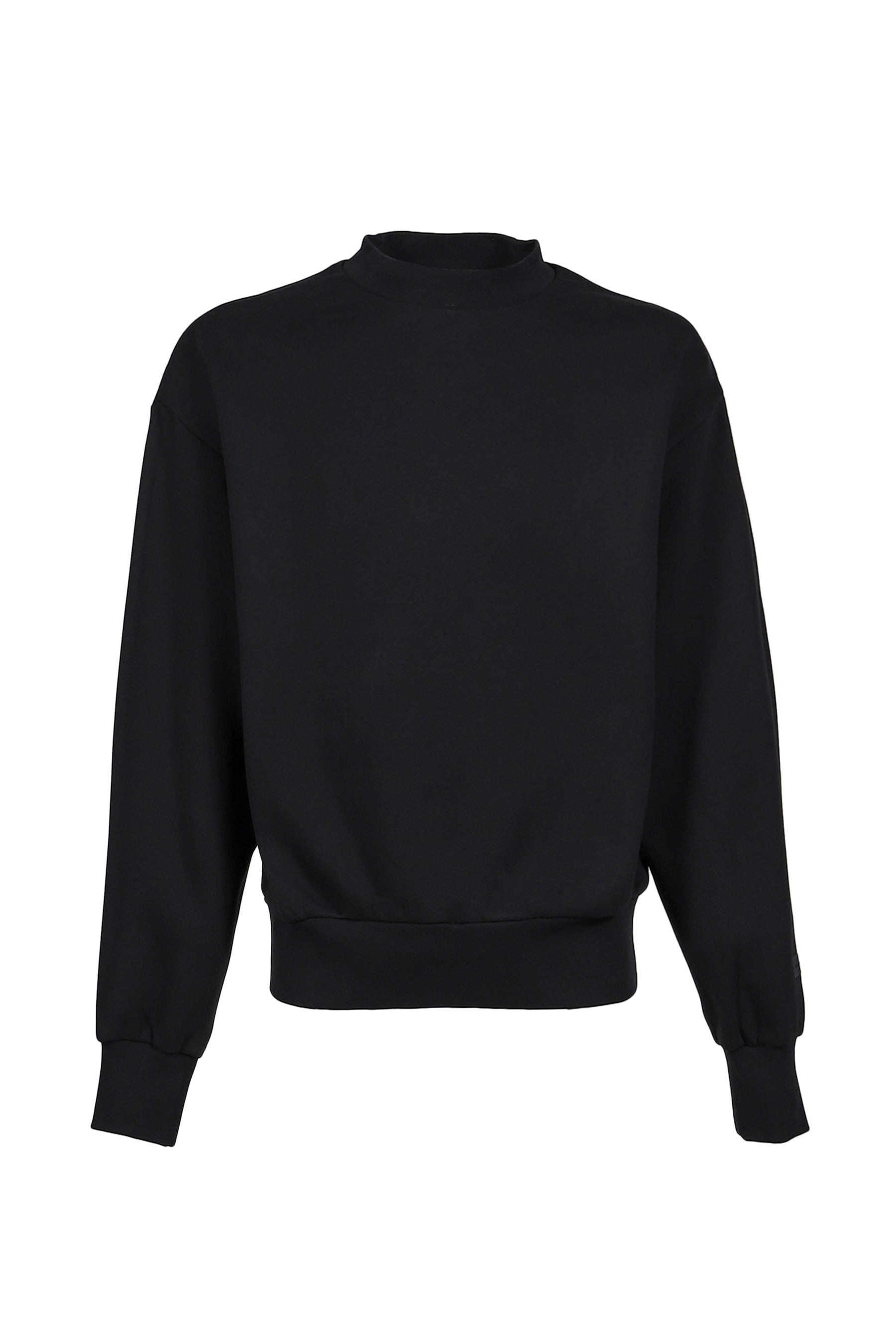 CLASSIC FIT FLEECE CREWNECK / JET BLK - 6
