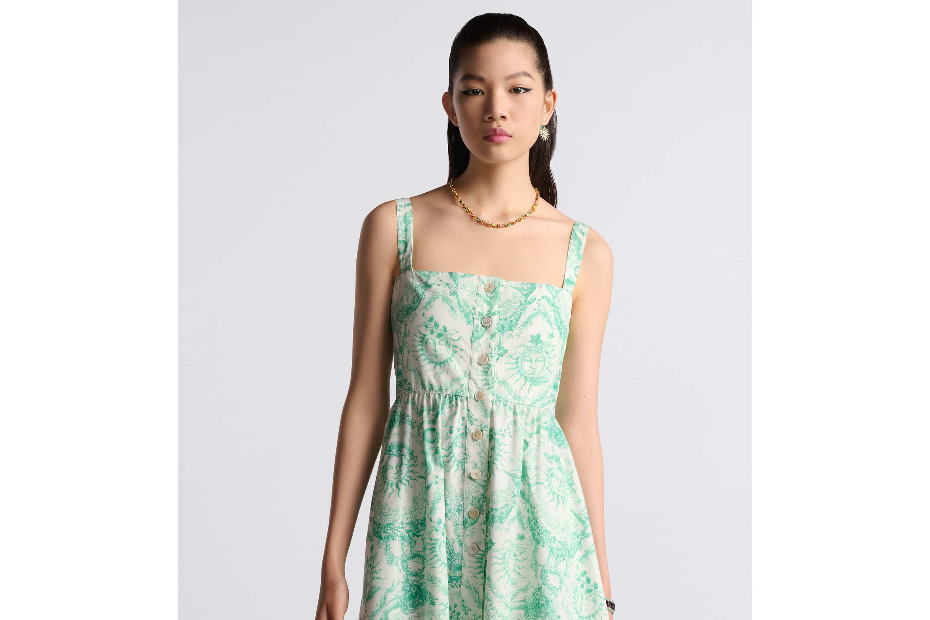 Dioriviera Flared Mid-Length Dress - 3
