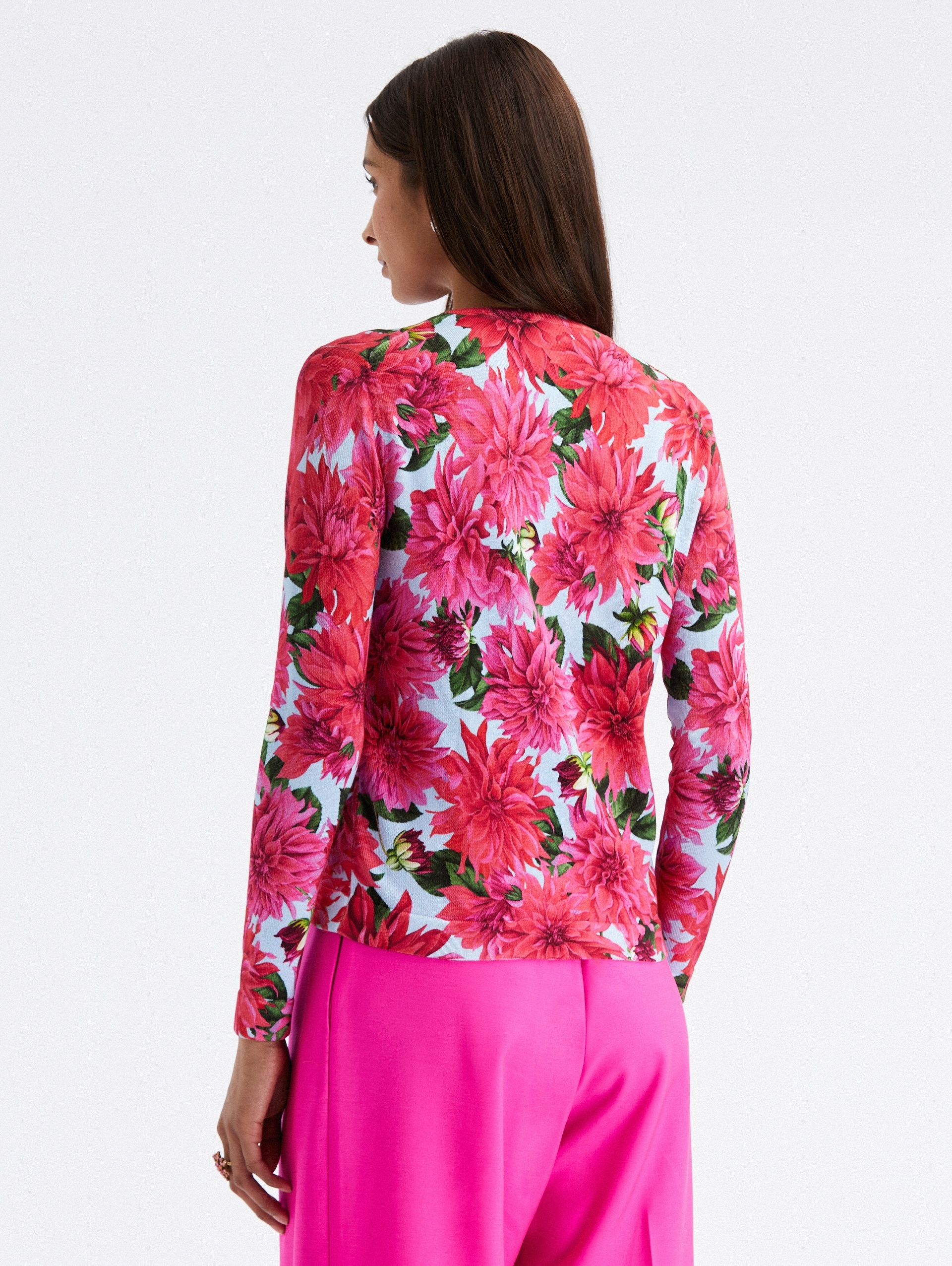DAHLIA PRINTED CARDIGAN - 3