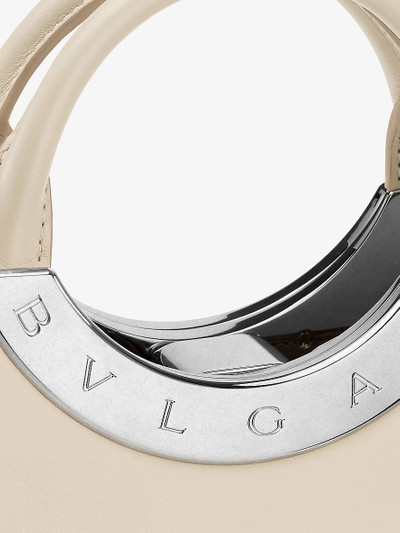 BVLGARI Roma small leather top-handle bag outlook