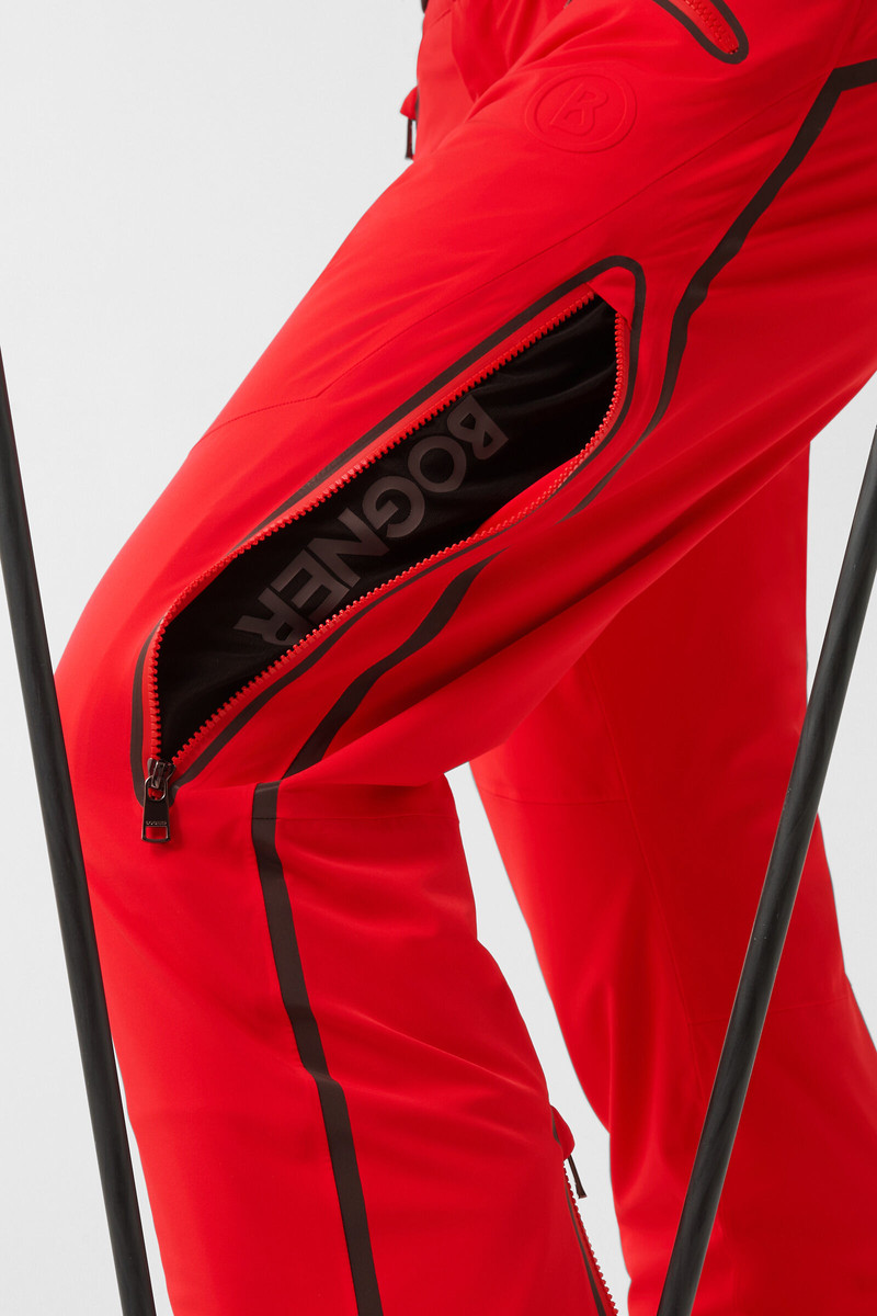 Tim ski trousers in Red 6