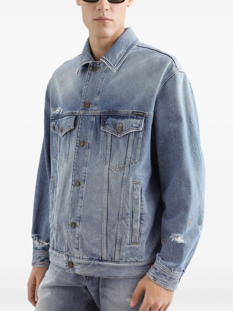 distressed denim jacket 4