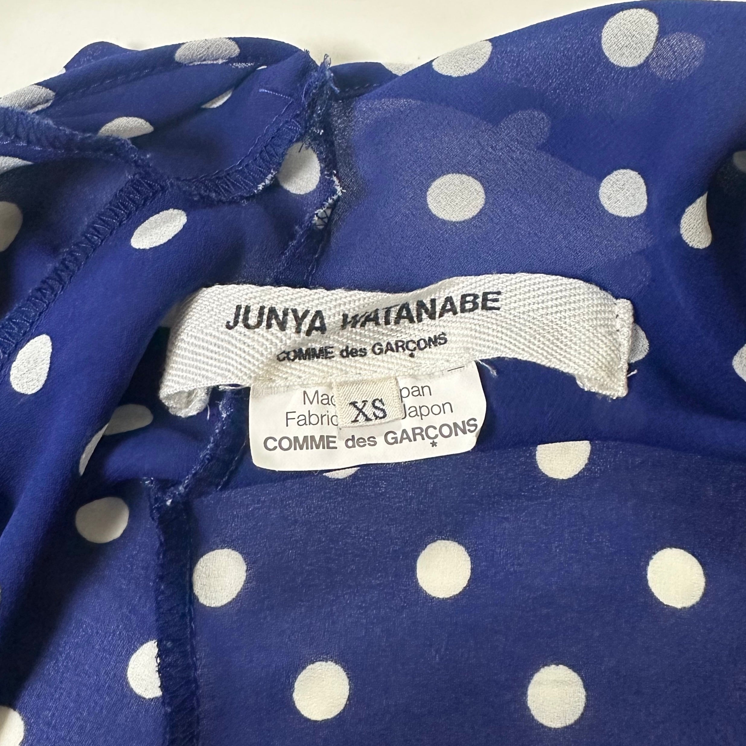 JUNYA WATANABE Spring Summer 2011 Transformation Polka Dot Midi Dress - 4