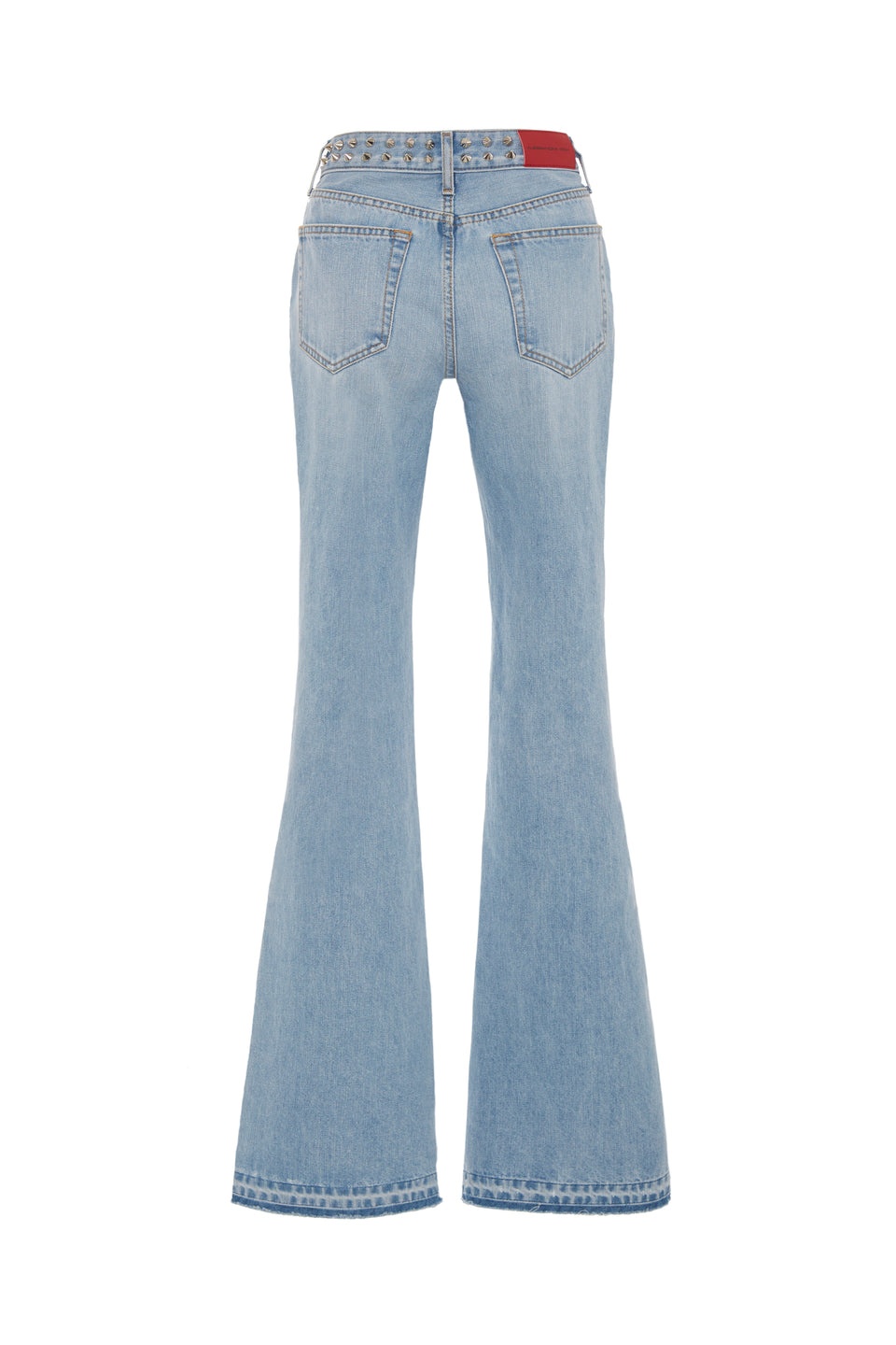 HDENIM FLARED JEANS WITH EMBELLISHMENT - 2